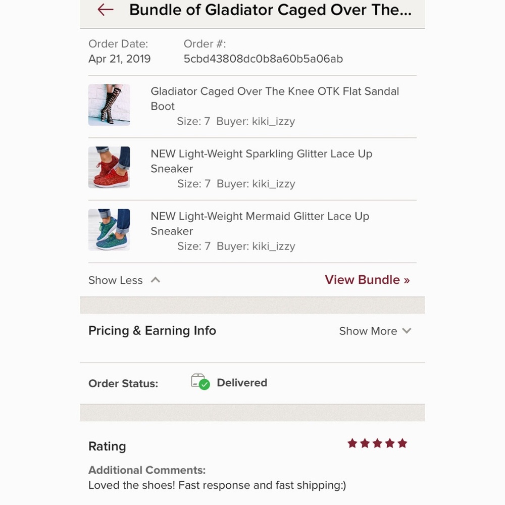 HP 💃 Light-Weight Mermaid Green Glitter Lace Up Slip-On Sneaker Gym Yoga - Picture 4 of 4